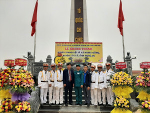 Xã Nghĩa Đồng (Tân Kỳ - Nghệ An) hoàn thành công trình nâng cấp, cải tạo Nghĩa trang liệt sỹ