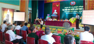Đảng bộ xã Nghĩa Đồng đoàn kết phát triển kinh tế, nâng cao đời sống nhân dân