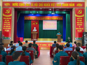 XÃ NGHĨA ĐỒNG KHAI MẠC HUẤN LUYỆN DÂN QUÂN NĂM THỨ 2 ĐẾN NĂM...