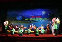 CLB Dân ca xã Nghĩa Đồng tham gia Liên hoàn dân ca ví, dặm năm 2016